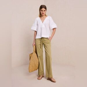 A.L.C. Hillary Top White NEW $ 295 size 6